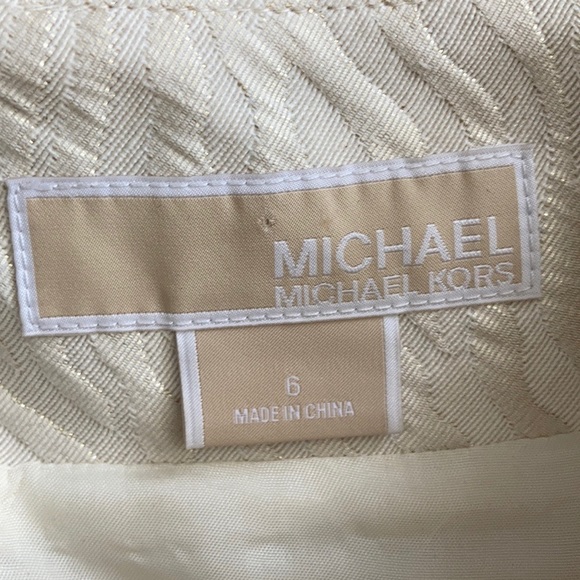 MICHAEL Michael Kors Metallic Tunic Blouse - Picture 5 of 5